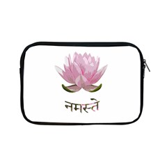 Namaste - Lotus Apple Ipad Mini Zipper Cases by Valentinaart