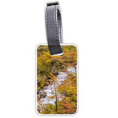 Colored Forest Landscape Scene, Patagonia   Argentina Luggage Tags (one Side)  by dflcprints
