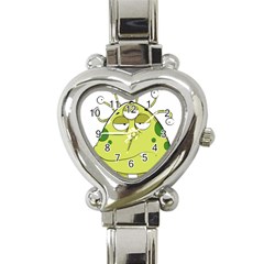 The Most Ugly Alien Ever Heart Italian Charm Watch by Catifornia