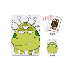 The Most Ugly Alien Ever Playing Cards (mini)  by Catifornia