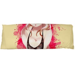 Blonde Hair Bikini Furry Girl Body Pillow Case (dakimakura)