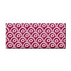 Botanical Gardens Sunflower Red White Circle Cosmetic Storage Cases