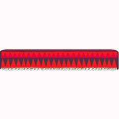 Fabric Aztec Red Line Polka Circle Wave Chevron Star Small Bar Mats by Mariart