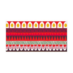 Fabric Aztec Red Line Polka Circle Wave Chevron Star Yoga Headband by Mariart