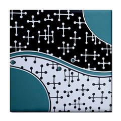 Decoboom Custom Pickguard Engraved Eames Dots Tile Coasters