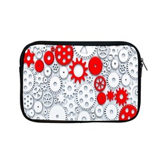 Iron Chain White Red Apple Ipad Mini Zipper Cases by Mariart