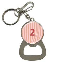 Number 2 Line Vertical Red Pink Wave Chevron Button Necklaces by Mariart