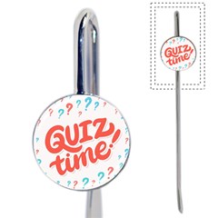 Question Mark Quiz Time Book Mark by Mariart