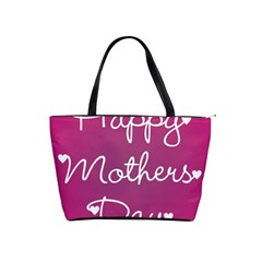Valentine Happy Mothers Day Pink Heart Love Shoulder Handbags by Mariart