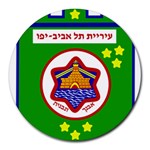 Tel Aviv Coat of Arms  Round Mousepads