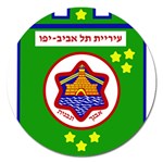 Tel Aviv Coat of Arms  Magnet 5  (Round)