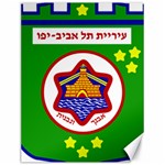 Tel Aviv Coat of Arms  Canvas 12  x 16  