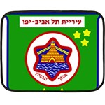 Tel Aviv Coat of Arms  Fleece Blanket (Mini)