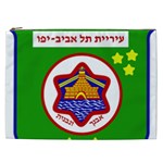 Tel Aviv Coat of Arms  Cosmetic Bag (XXL) 