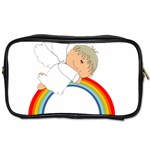 Angel Rainbow Cute Cartoon Angelic Toiletries Bags 2-Side