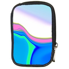 Aurora Color Rainbow Space Blue Sky Purple Yellow Green Compact Camera Cases
