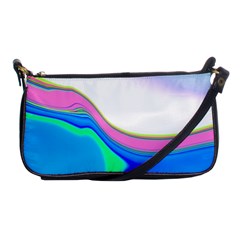 Aurora Color Rainbow Space Blue Sky Purple Yellow Green Shoulder Clutch Bags by Mariart