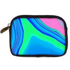 Aurora Color Rainbow Space Blue Sky Digital Camera Cases by Mariart