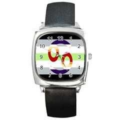 Cance Gender Square Metal Watch by Mariart