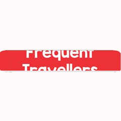 Frequent Travellers Red Small Bar Mats by Mariart