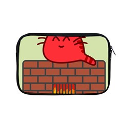Happy Cat Fire Animals Cute Red Apple Macbook Pro 13  Zipper Case by Mariart