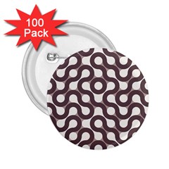 Seamless Geometric Circle 2 25  Buttons (100 Pack) 