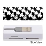 Transforming Escher Tessellations Full Page Dragon Black Animals Memory Card Reader (Stick)  Front