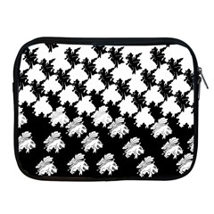 Transforming Escher Tessellations Full Page Dragon Black Animals Apple Ipad 2/3/4 Zipper Cases by Mariart