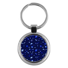 Space Pattern Key Chains (round)  by ValentinaDesign