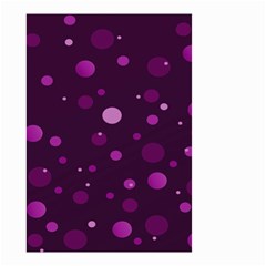 Decorative Dots Pattern Small Garden Flag (two Sides) by ValentinaDesign