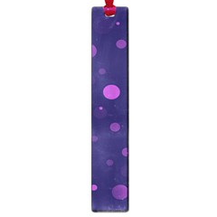 Decorative Dots Pattern Large Book Marks by ValentinaDesign