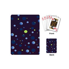 Decorative Dots Pattern Playing Cards (mini)  by ValentinaDesign