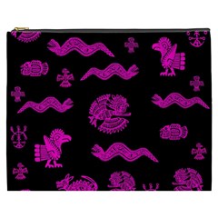 Aztecs Pattern Cosmetic Bag (xxxl) 