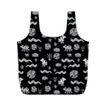Aztecs pattern Full Print Recycle Bags (M) 
