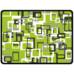 Pattern Abstract Form Four Corner Double Sided Fleece Blanket (large)  by Nexatart