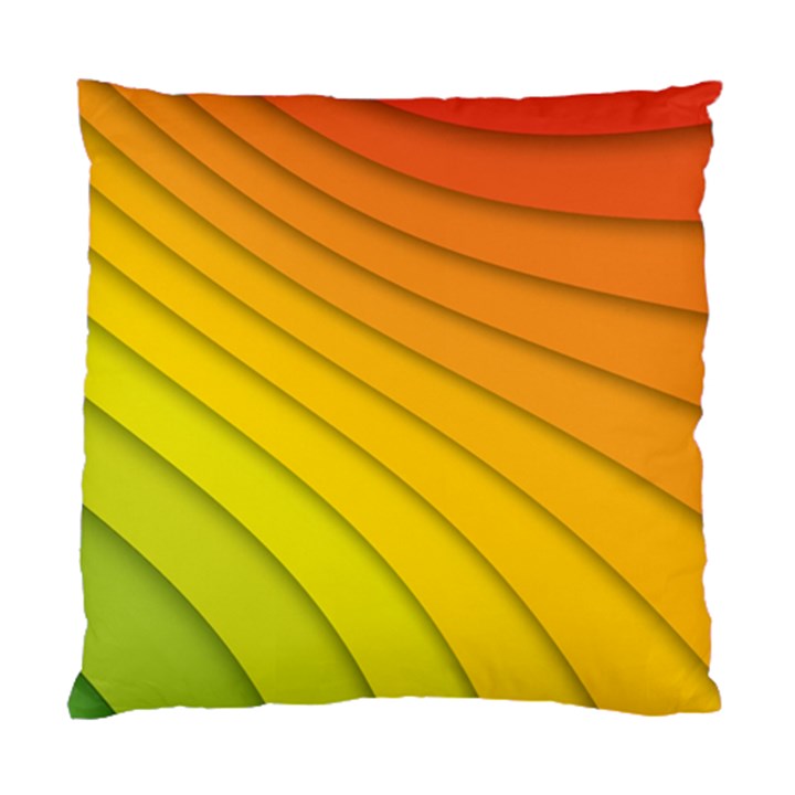 Abstract Pattern Lines Wave Standard Cushion Case (Two Sides)