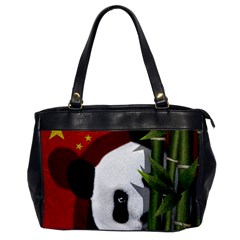 Panda Office Handbags by Valentinaart