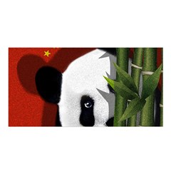 Panda Satin Shawl by Valentinaart