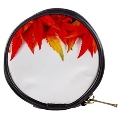Abstract Autumn Background Bright Mini Makeup Bags by Nexatart