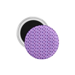 Pattern Background Violet Flowers 1 75  Magnets by Nexatart