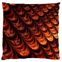 Fractal Mathematics Frax Large Cushion Case (two Sides) by Nexatart