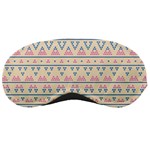 blue and pink tribal pattern Sleeping Masks