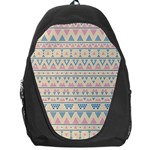 blue and pink tribal pattern Backpack Bag