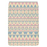 blue and pink tribal pattern Flap Covers (S) 