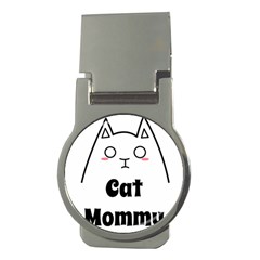 Love My Cat Mommy Money Clips (round)  by Catifornia