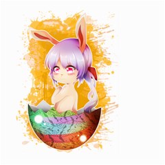 Easter Bunny Girl Large Garden Flag (two Sides) by Catifornia