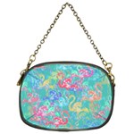 Flamingo pattern Chain Purses (Two Sides)  Back