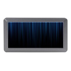Black Blue Line Vertical Space Sky Memory Card Reader (mini) by Mariart