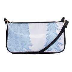 Winter Snow Trees Forest Shoulder Clutch Bags by Nexatart