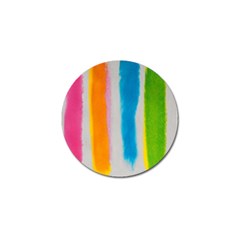 Watercolors Stripes             Golf Ball Marker by LalyLauraFLM